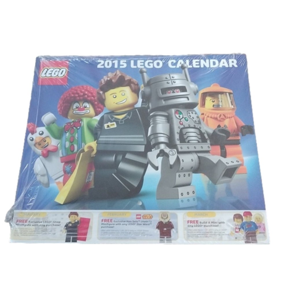 Sealed 2015 Lego Minifigure Calendar Prop